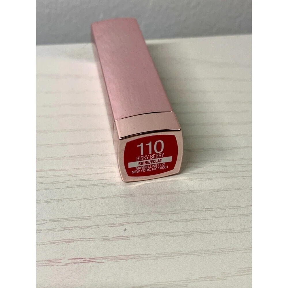 MAYBELLINE Color Sensational Shine Compulsion, 110 Risky Berry NEW